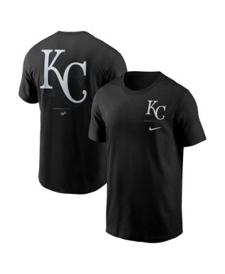 Nike - Men's Black Kansas City Royals Lights Out Bar Loading T-Shirt