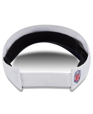 Men's White/Navy Dallas Cowboys 2025 NFL Training Camp Adjustable Visor Hat