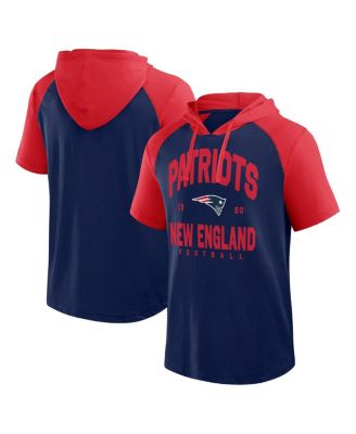 Logo Athletic - Men's Navy New England Patriots Prime Hoodie T-Shirt