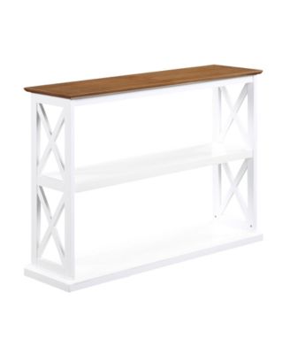 42" MDF Coventry Console Table with Shelves
