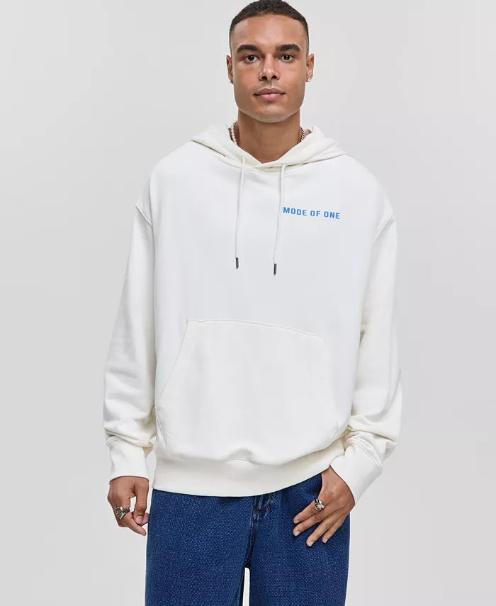 Men's Relaxed-Fit Control Graphic-Print Pullover Hoodie