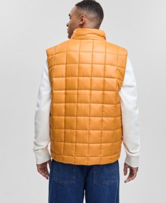 Men's Relaxed-Fit Square-Quilted Vest, Macy's Exclusive