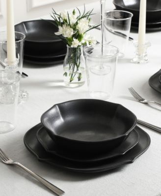 Baskerville 16 Pc. Dinnerware & Glassware Set, Service for 4