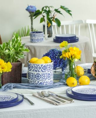 Tropea 24 Pc. Dinnerware Set, Service for 8