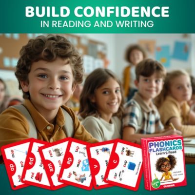 ABC Learning Flash Cards for Toddlers 2-4 Years Old