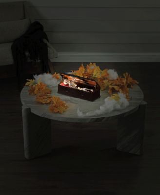 12" Animated Skeleton Coffin