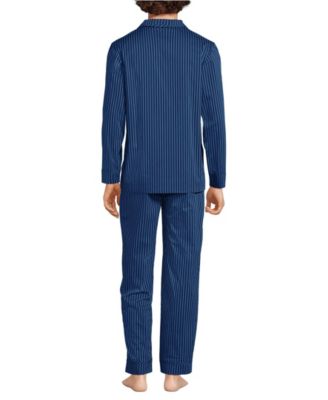 Men's Long Sleeve Temperature Regulating Woven Sleep Set