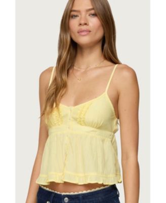 Women's Halsey Ruffle Tank Top