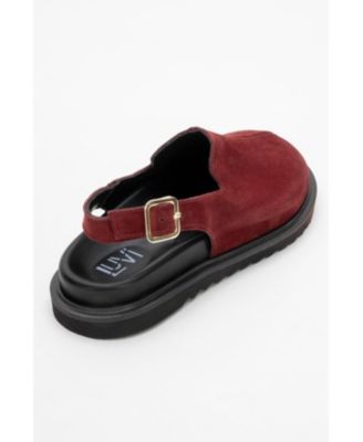 Forever & Always Womens Shoes Laby Leather Clogs