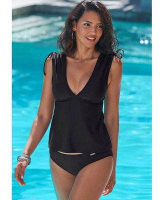 Women's Shoulder Detail Tankini Swimsuit Top