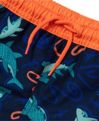 Toddler Girls Chlorine Resistant Short Sleeve Rashguard Swim Set