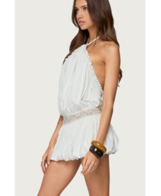 Women's Aida Backless Bubble Mini Dress