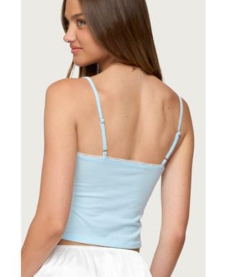 Women's Jovana Lace Trim Tank Top
