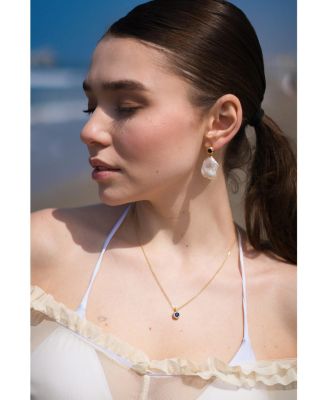 Skyler Molten Solitaire Cubic Zirconia Pendant Necklace