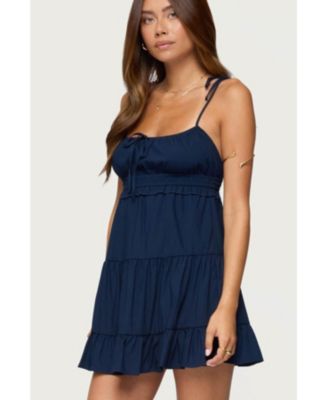 Women's Sontana Ruched Tiered Mini Dress