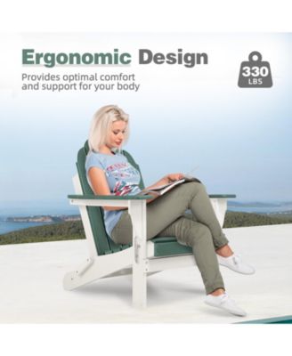 Outdoor Folding Adirondack Chair