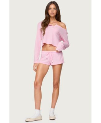 Women's Teddy Waffle Shorts