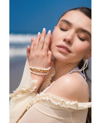 Mia Layered Luxe Freshwater Pearl Bracelet