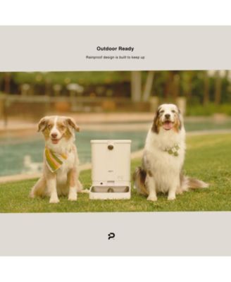 All-in-One Smart Pet Feeder - Dog Feeder & Cat Feeder - Multi Pet Feeder - Dual Hopper - Customizable Feeding Meal Tracking via App - 5g&2.4g Wi-Fi