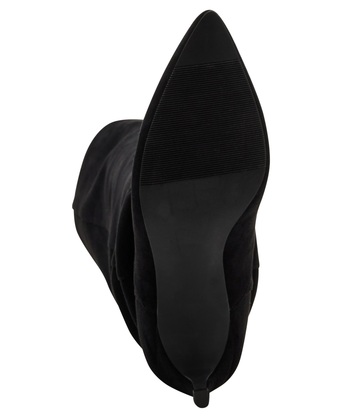 Madden Girl Women's Stassi Wide-calf Over-the-knee Stiletto Dress Boots In Black