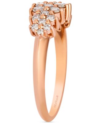 Nude Diamond Ring (1/2 ct. t.w.) in 14k Rose Gold