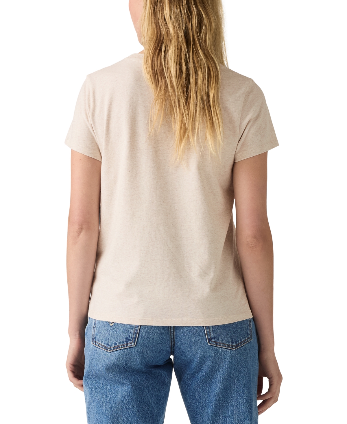 Levi's Women's Perfect Graphic Logo Cotton T-shirt In Brown