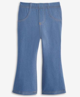 First Impressions - Baby Girls Denim Flare Jeggings