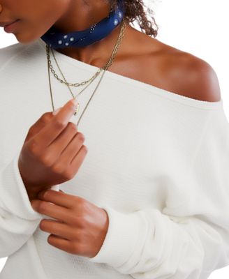 Women's Jess Asymmetric Long Sleeve Top