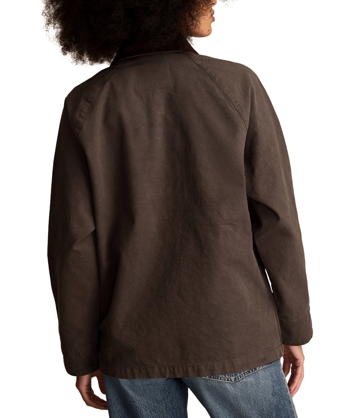 Lucky Brand Women's Chore Long-Sleeve Snap-Front Jacket