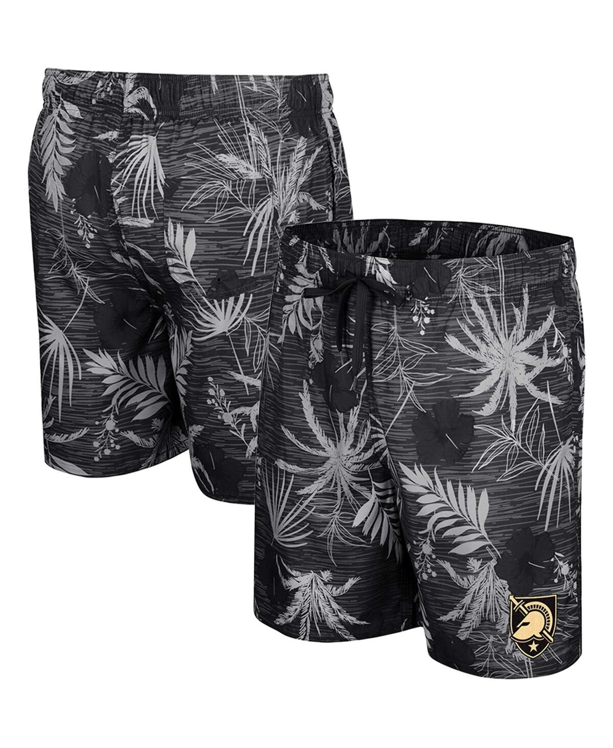 Men's Black Army Black Knights What Else is New Swim Shorts - Black