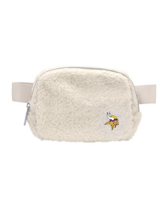 Logo Brands - Minnesota Vikings Sherpa Fanny Pack Handbag
