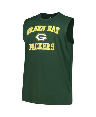 Men's Jordan Love Green Green Bay Packers Big Tall Muscle Tank Top