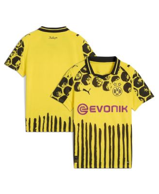 Puma - Big Boys and Girls  x KidSuper Yellow Borussia Dortmund 2025 FIFA Club World Cup Replica Jersey