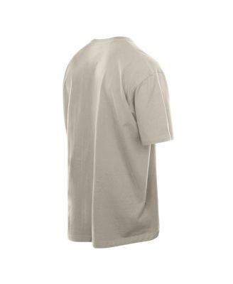 Men's Tan Boston Bruins Goalie Mask T-Shirt