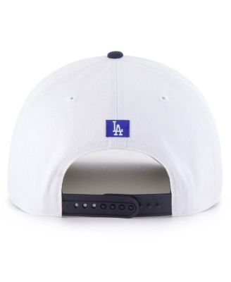 Men's White Los Angeles Dodgers Patriotic Overhand Hitch Adjustable Hat