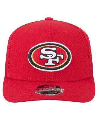 Men's Scarlet San Francisco 49ers Team Collection 9SEVENTY Stretch-Snap Adjustable Hat