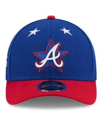 Men's Blue/Red Atlanta Braves 2025 MLB All-Star Game Workout 9FORTY M-Crown Adjustable Hat