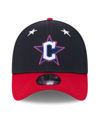 Men's Navy/Red Cleveland Guardians 2025 MLB All-Star Game Workout 39THIRTY Flex Hat