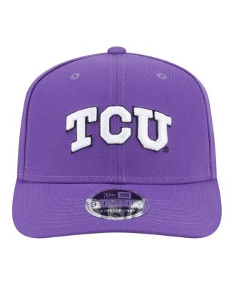 Men's Purple TCU Horned Frogs Team Collective 9SEVENTY Stretch-Snap Adjustable Hat