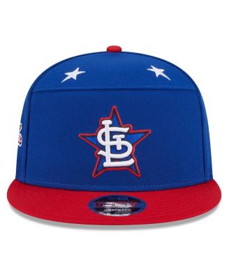Men's Blue/Red St. Louis Cardinals 2025 MLB All-Star Game Workout Side Patch 9FIFTY Snapback Hat