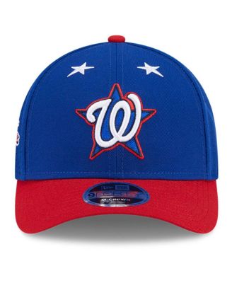 Men's Blue/Red Washington Nationals 2025 MLB All-Star Game Workout 9FORTY M-Crown Adjustable Hat