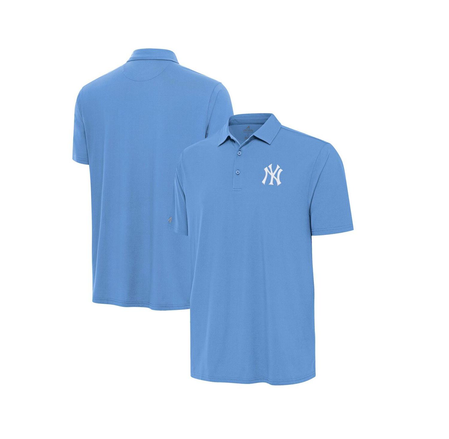 Men's Powder Blue New York Yankees Era Polo Shirt