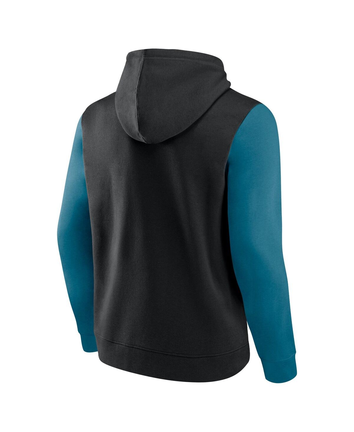 Fanatics Men's Black San Jose Sharks Team Pullover Hoodie In Black