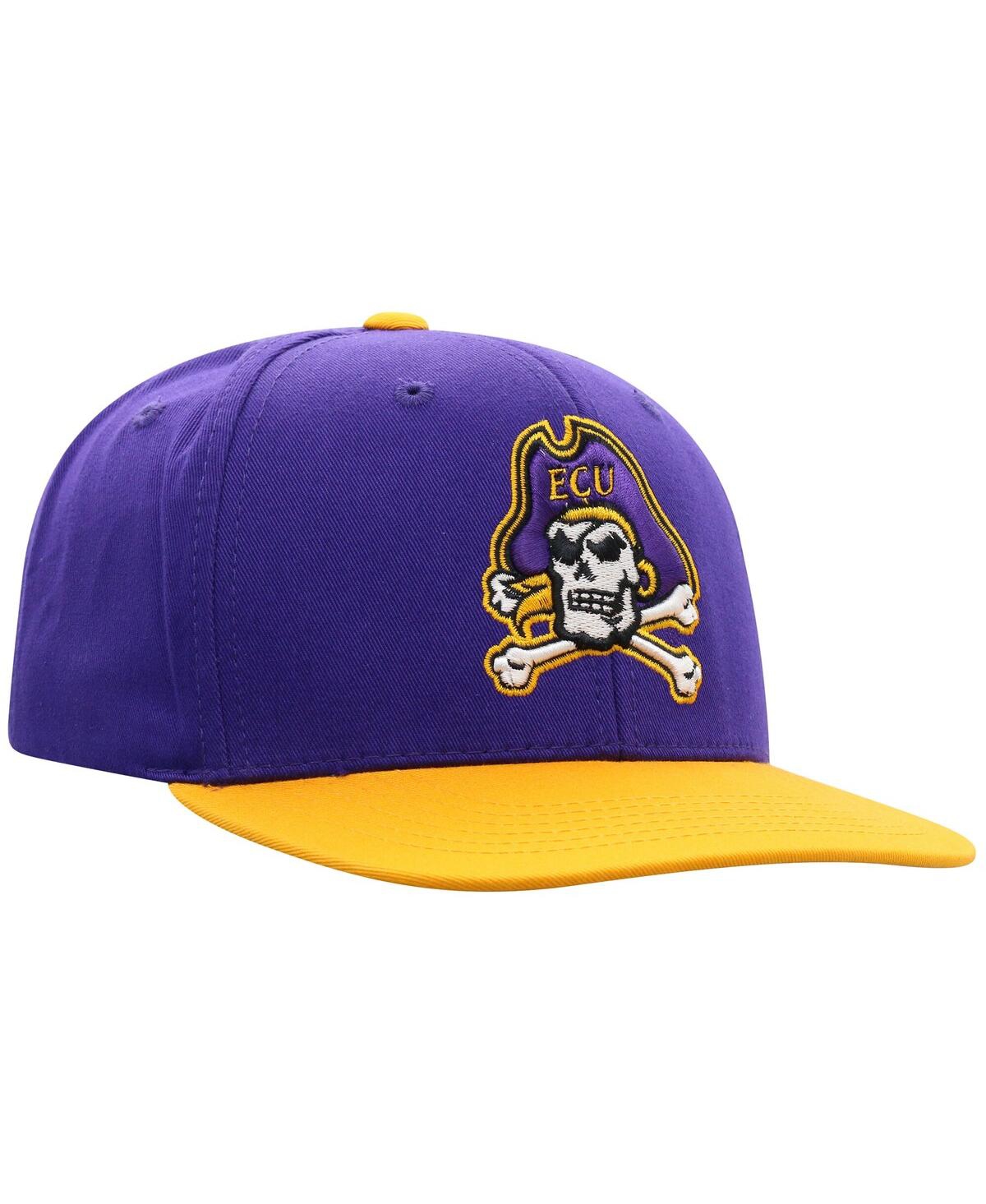 Top Of The World Big Boys And Girls Purple Ecu Pirates Victory Maverick Snapback Hat In Pink