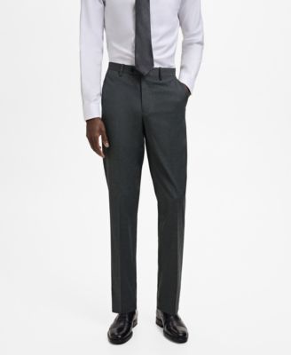 MANGO - Men's Milan Slim-Fit Suit Pants