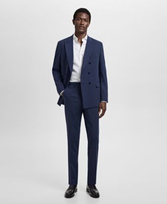 Men's Cotton Slim-Fit Dress Shirt