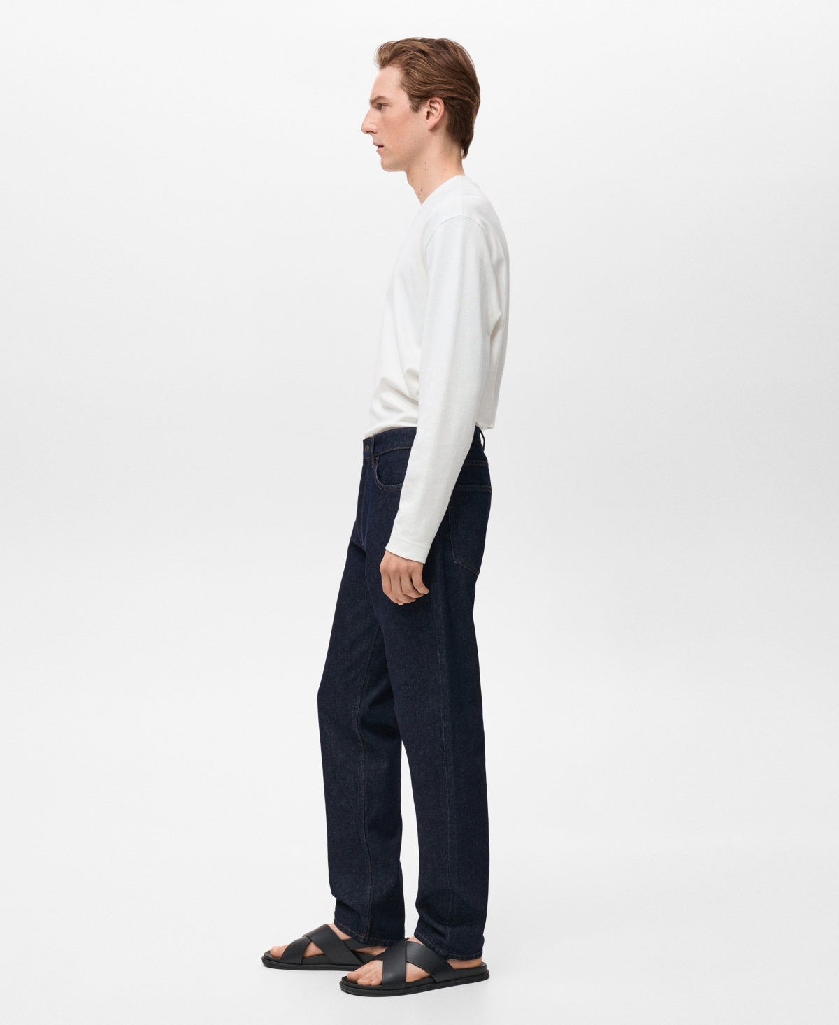 Mango Men's Bob Regular-fit Jeans In Blue