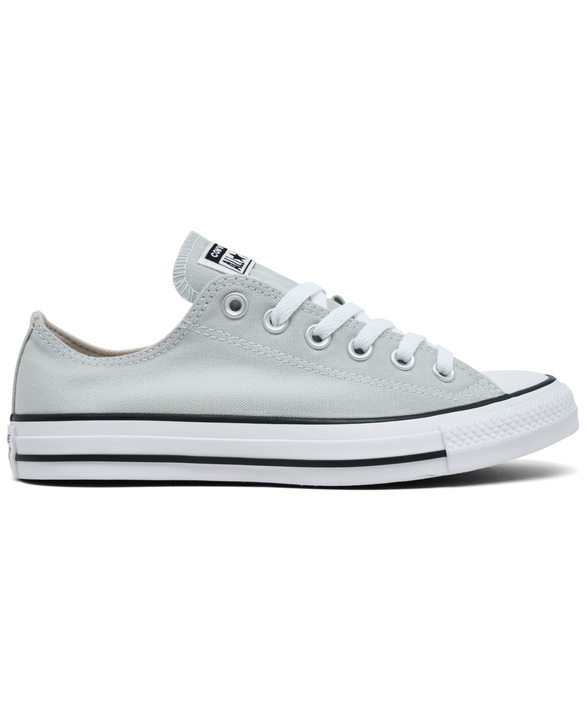 Converse Women's Chuck Taylor All Star Ox Casual Sneakers From Finish Line In Gray