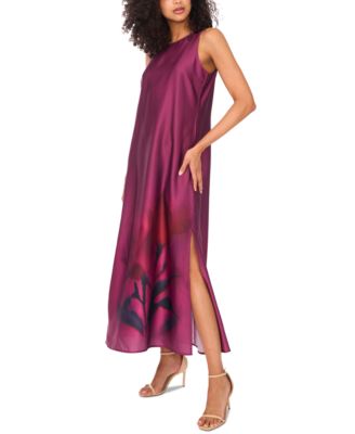Vince Camuto - Women's Placed-Print Maxi Dress