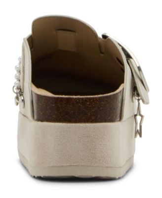 Women's Luna CB Charm Platform Buckle Clogs